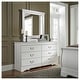preview thumbnail 11 of 38, Signature Design By Ashley Anarasia Dresser White/Reflective