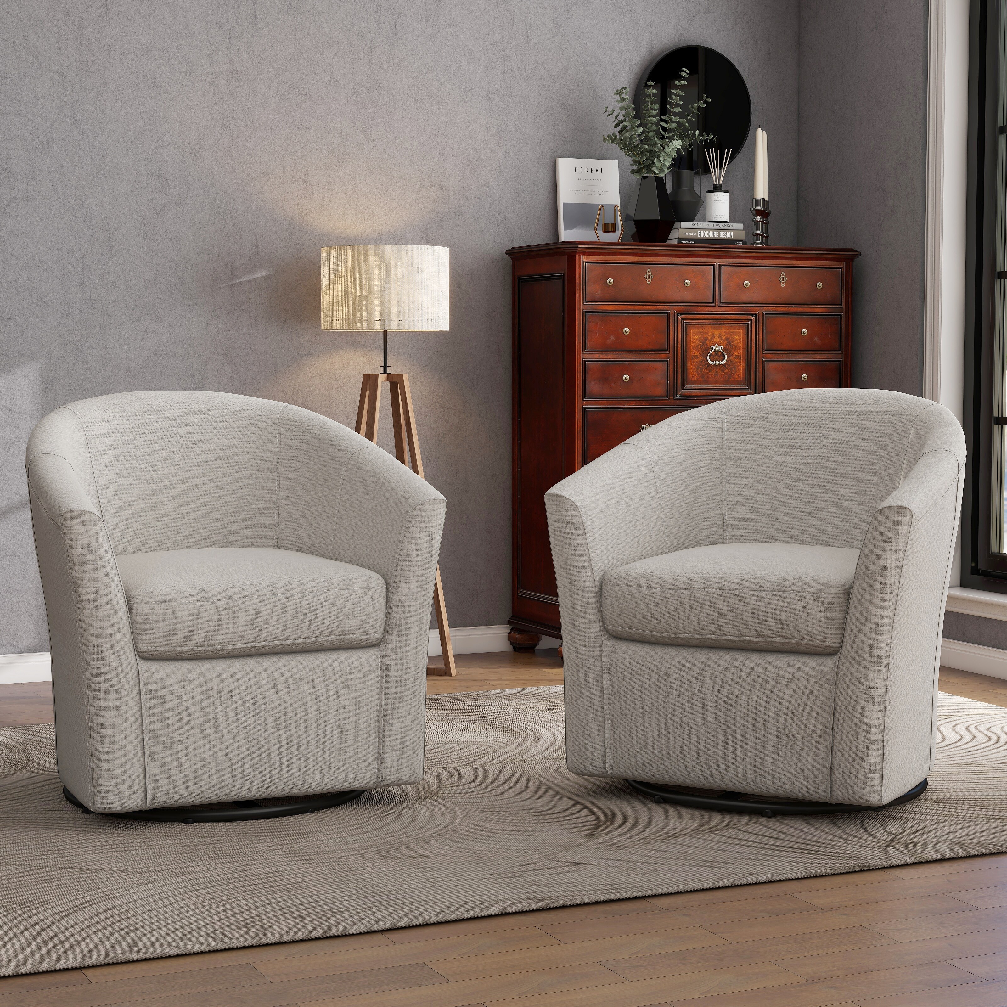 Avel swivel sales barrel chair