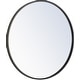 preview thumbnail 10 of 9, Elegant Lighting Eternity 24" Diameter Circular Metal Framed Wall