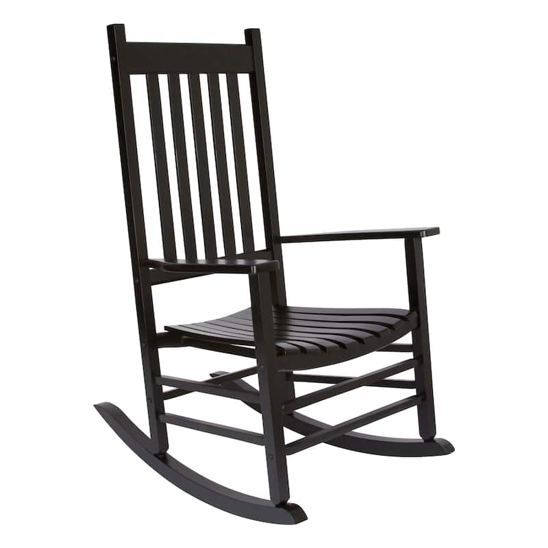 Porch & Den Steeplechase Genuine Hardwood Rocking Chair