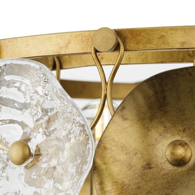 Progress Lighting P400364 Loretta 6 Light 27" Wide Ring Chandelier