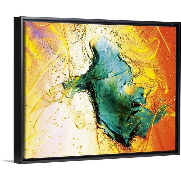Shop Abstract Background Acrylic Object Black Float Frame