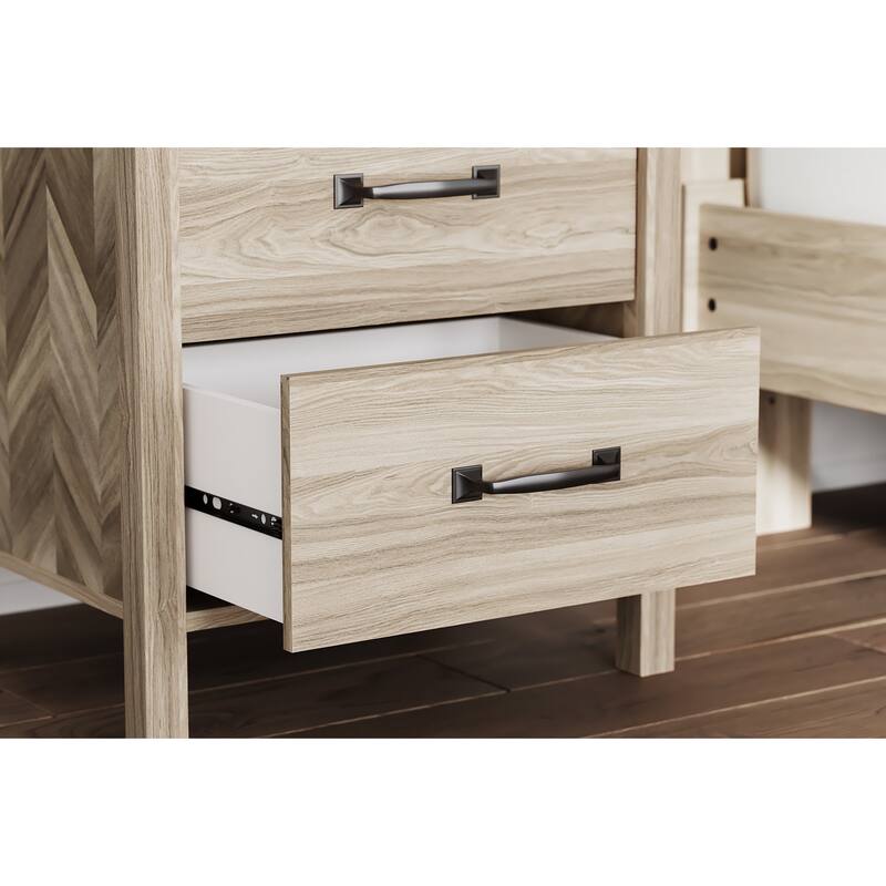 Signature Design by Ashley Battelle Tan Nightstand