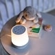 preview thumbnail 4 of 3, Yogasleep Duet Sound Machine with Wireless Speaker - White