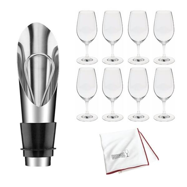 Shop Riedel Vinum Port Wine Glasses 8 Pack With Pourer