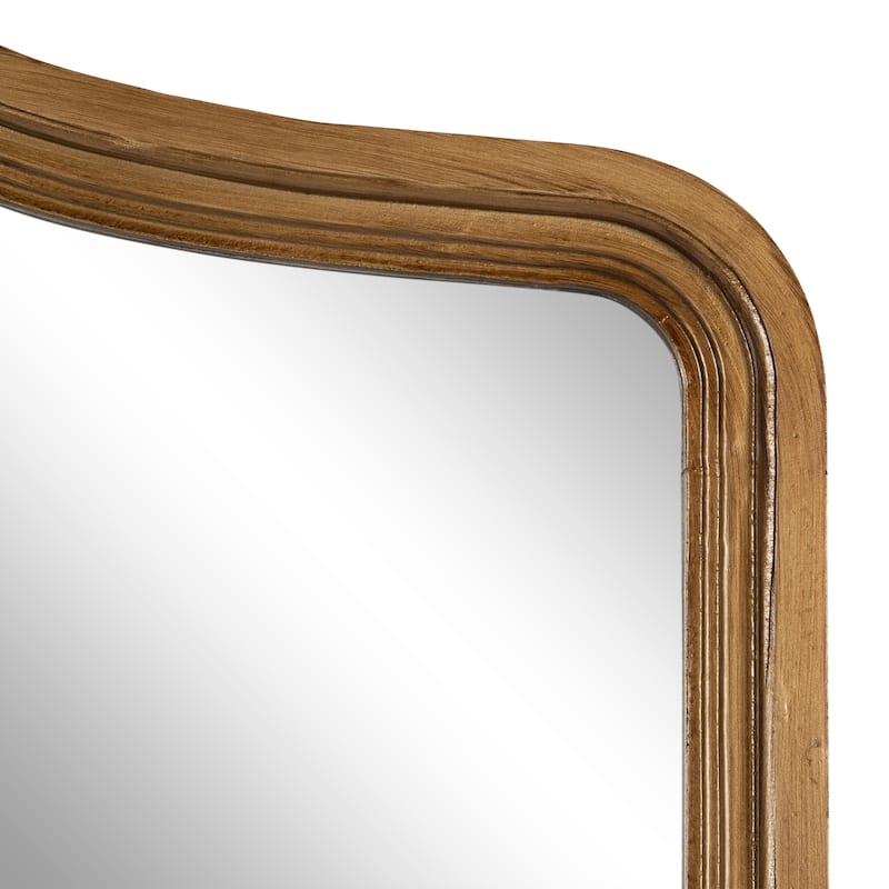 Kate and Laurel Preble Decorative Scallop Wall Mirror