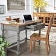 preview thumbnail 7 of 26, Oaklyn Antique 1-drawer Desk with Charging Station by iNSPIRE Q Classic