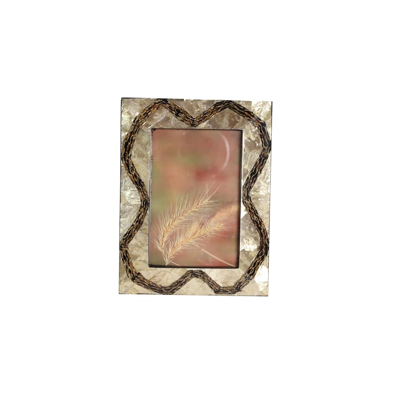 Resin Photo Frame - Brown - Roche River Decor