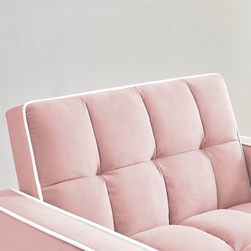 Three-in-one Sofa Bed Adjustable Back into a Sofa Recliner Single Bed