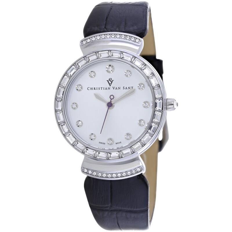 Christian Van Sant Women's Nova Silver Dial Watch - CV2943 - One Size