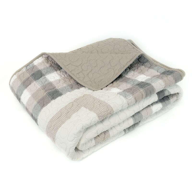 Donna Sharp Smoky Star Cotton Throw