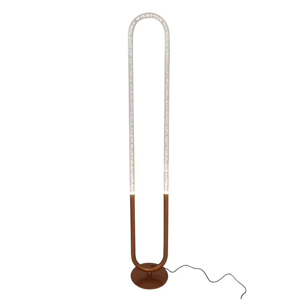 Contemporary Floor Lamp, LED Standing Light for Living Room Centerpiece, Bedroom & Office Lighting