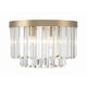 preview thumbnail 9 of 7, Crystorama Lighting Group HAY-1400 Hayes 4 Light 16" Wide Flush Mount