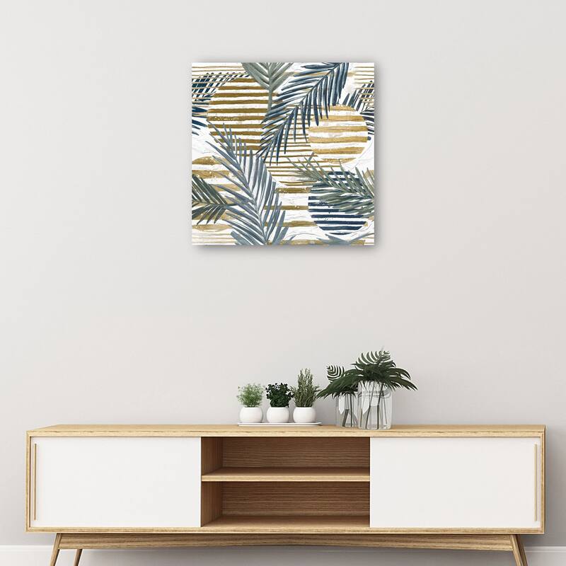 Paradise Moon By Studio Arts Canvas Art Print