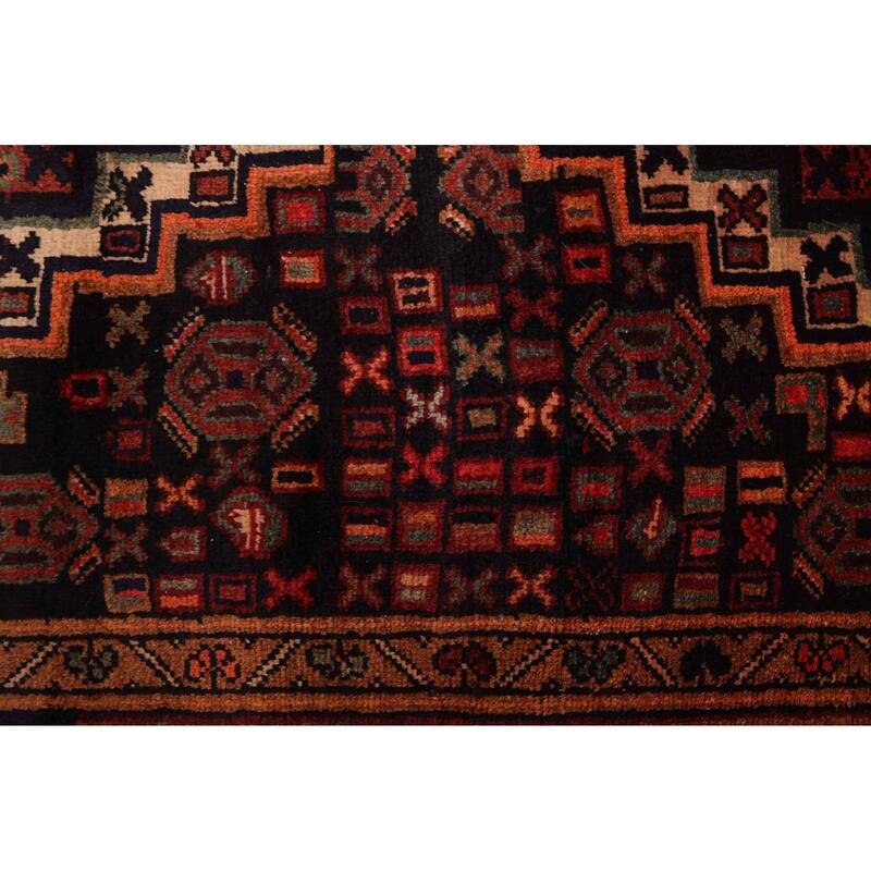 ECARPETGALLERY Hand-knotted Konya Anatolian Navy Wool Rug - 4'0 x 6'6