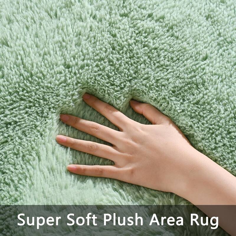 Large Shaggy Home Decor Carpets Fluffy Area Rugs for Living Room Bedroom