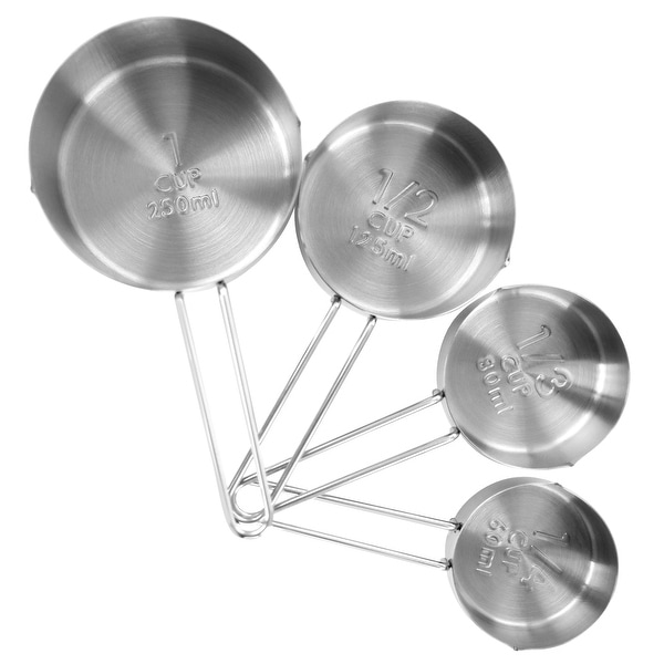 MegaChef Measuring Cup and Spoon Set with Mixing Bowls - Thumbnail 4