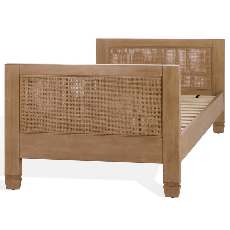 SAFAVIEH Couture Libbie Cane and Wood Daybed