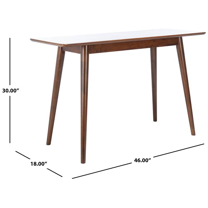 SAFAVIEH Domiziana Makeup Vanity Desk Table - 46" W x 18" L x 30" H - 46Wx18Dx30H
