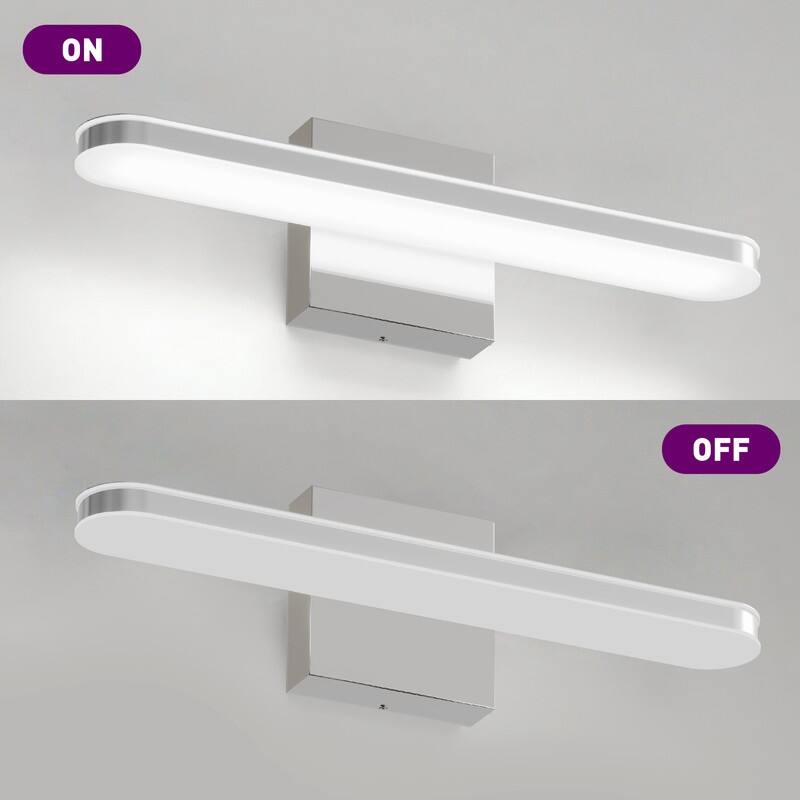 Modern LED Vanity Light Bar Dimmable 8W Wall Fixture 6000K