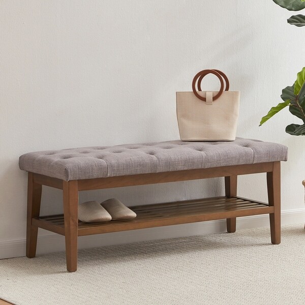 Overstock upholstered bench discount