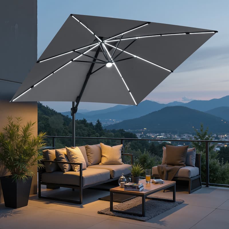 9 ft patio umbrella frame California Umbrella 9 ft. Aluminum Market Umbrella Collar Tilt