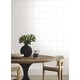 preview thumbnail 2 of 5, York Wallcoverings La Vitre Plaid Graphite Wallpaper