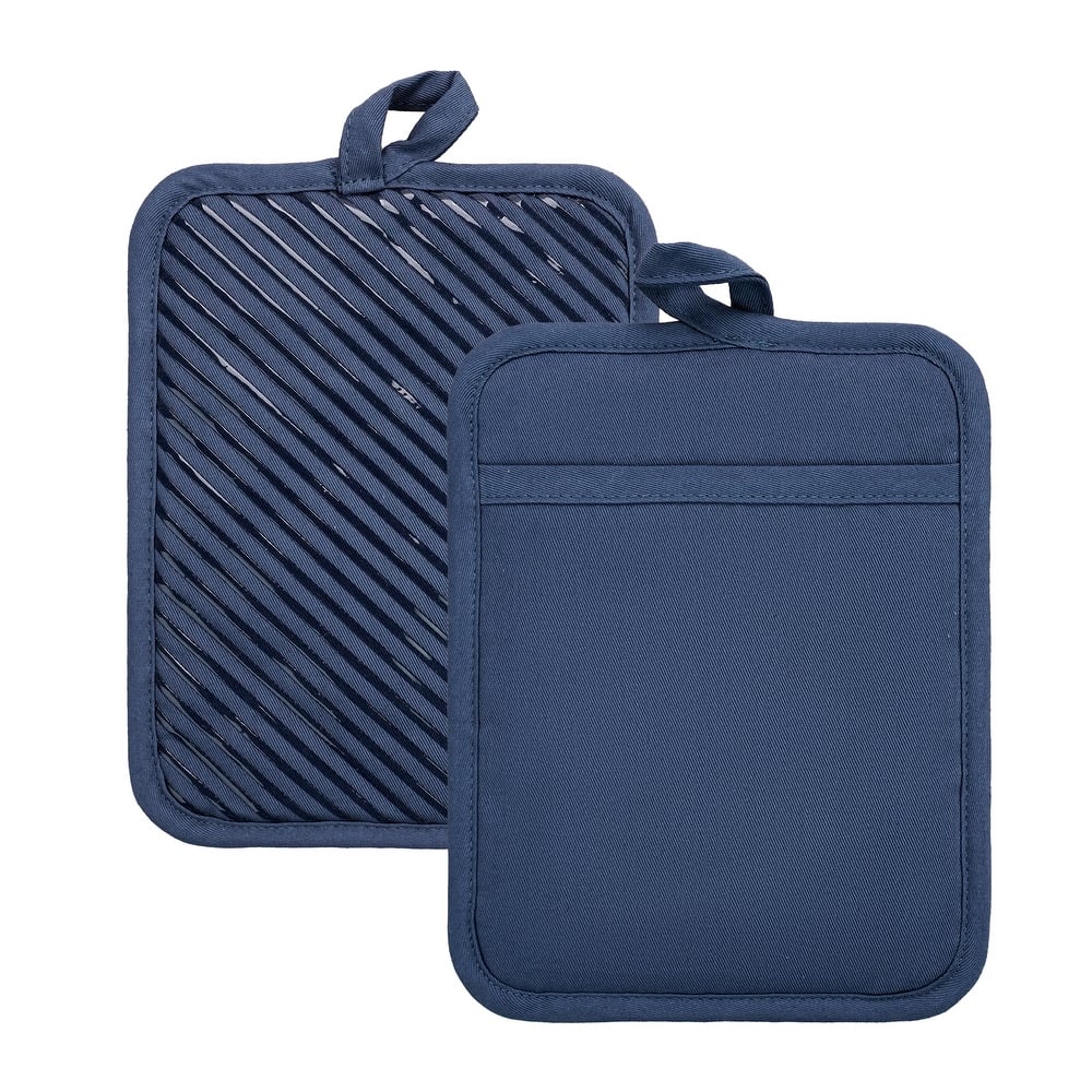 Silicon Print Pot holder-Pair