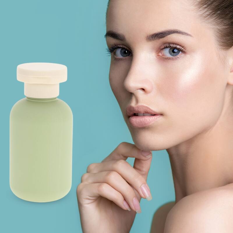 Flip Cap Soap Dispenser for Bathroom 1 Pc - Green