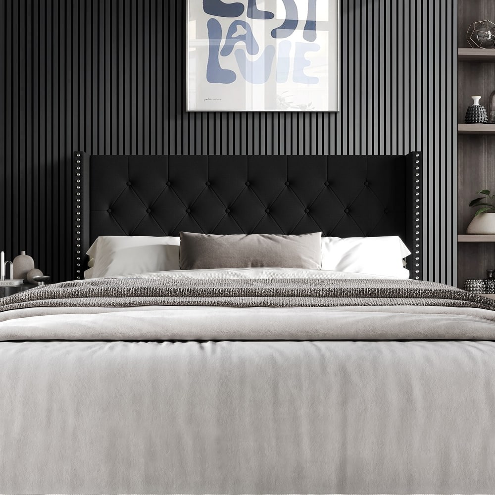 Clayfell Grinnell Tufted Upholstered Headboard