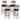 Costway Set of 4 Bar Stools Swivel Bar Height Dining Chairs with - See Details