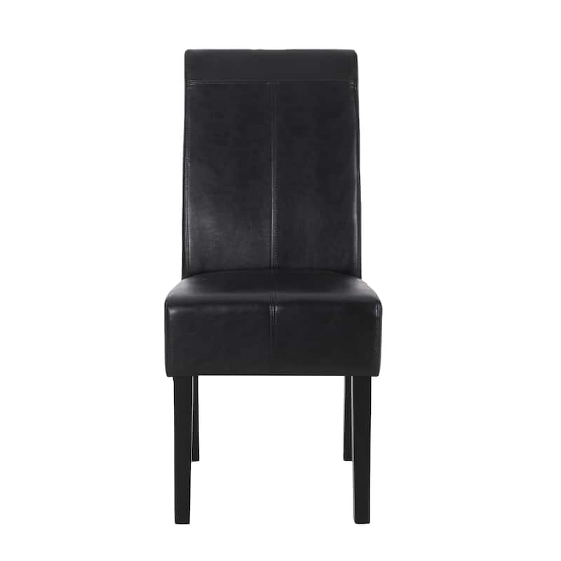 Pertica Upholstered T-Stitch Dining Chairs (Set of 2) by Christopher Knight Home