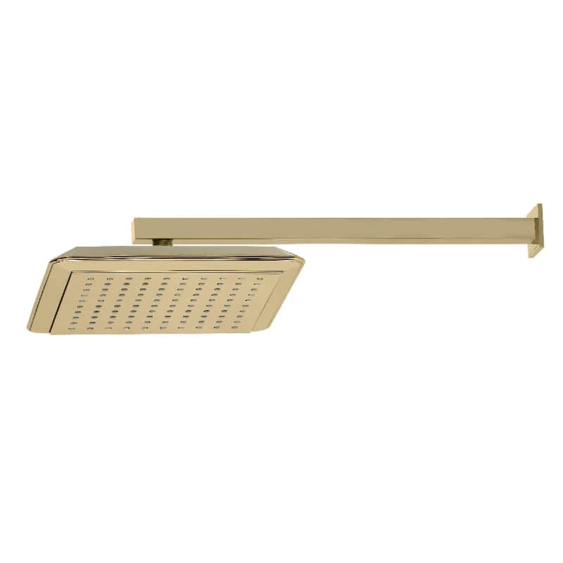 Kingston Brass Claremont 1.8 GPM Single Function Shower Head with - Polished Brass