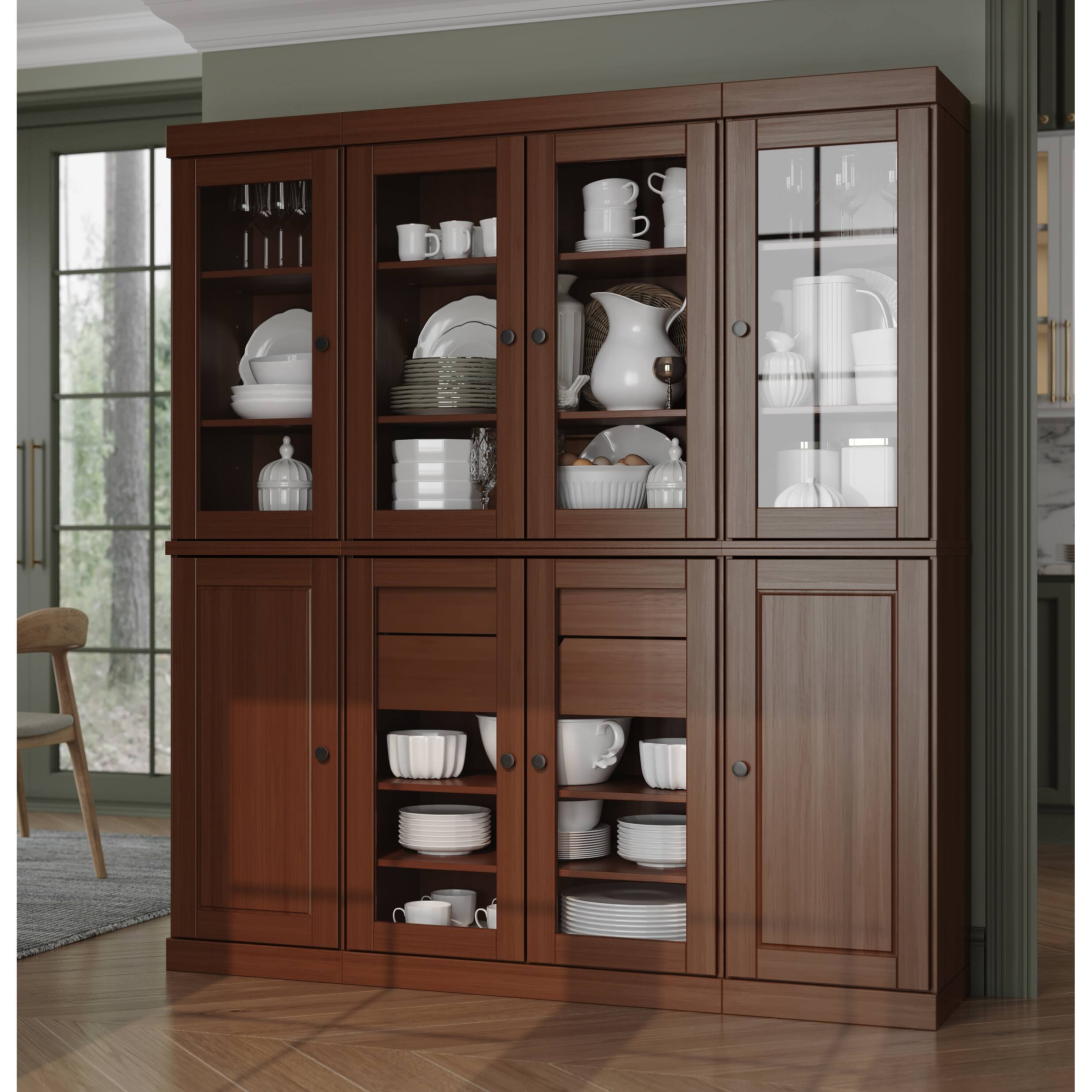 Option Mocha - 6 Clear Glass-2 Solid