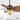 Owen 52" 3-Light Coastal Bohemian Iron/Wood Palm Leaf LED Ceiling Fan with Pull Chain, by JONATHAN Y