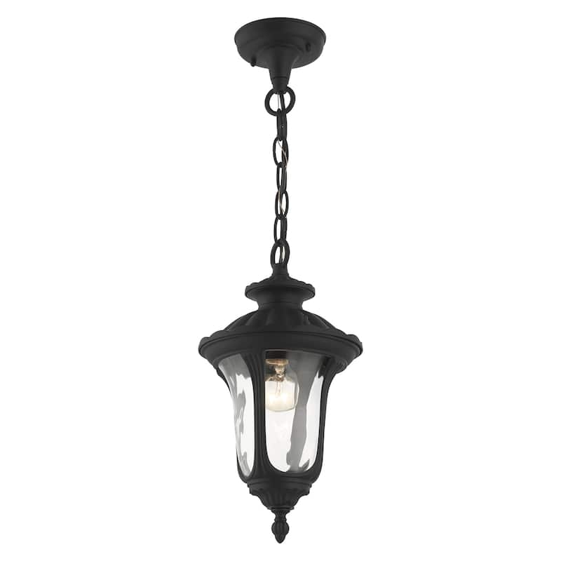Livex Lighting Oxford 7" Wide Outdoor Mini Pendant