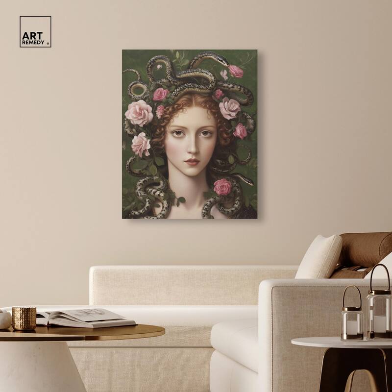 Medusa Canvas by Art Remedy, Gallery Wrapped