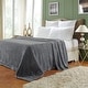 preview thumbnail 37 of 37, Superior Ultra-Soft Plush Fleece Throw and Blanket King - Silver