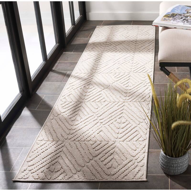 SAFAVIEH Global Joaquina Indoor/Outdoor Washable Backyard Patio Rug