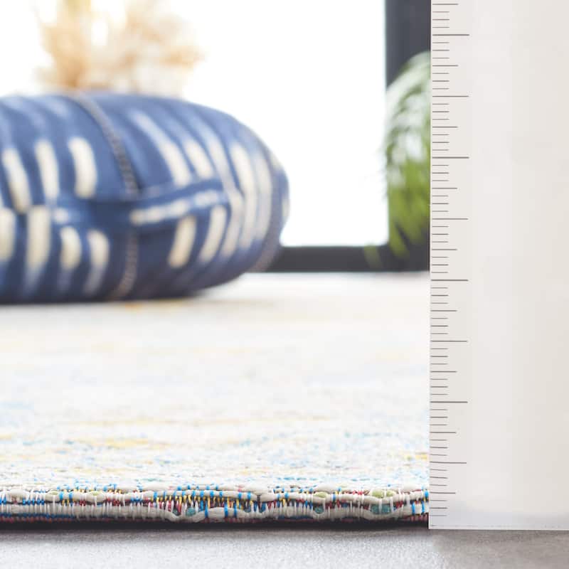 SAFAVIEH Barbados Ninel Modern Abstract Waterproof Patio Backyard Rug