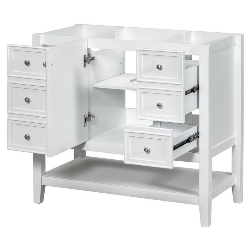 36" Bathroom Vanity without Sink