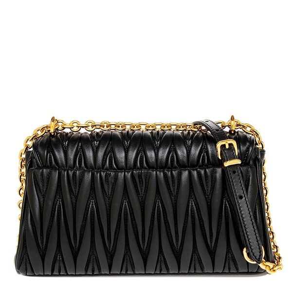 バッグ MIU MIU MATELASSE LEATHER SHOULDER BAG Miu Miu Matelasse Leather Shoulder Bag - Bed Bath & Beyond - 43008121