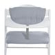 preview thumbnail 4 of 6, hauck AlphaPlus Grow Along Wooden High Chair w/White Tray Table & Grey Cushion - 16.5