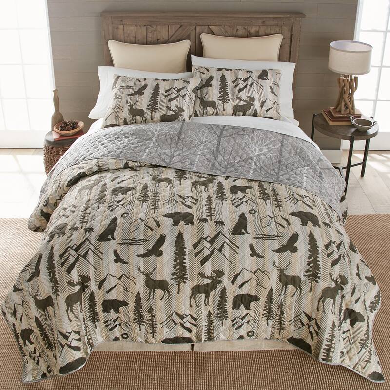 Your Lifestyle by Donna Sharp Forest Weave Polyester Quilt Collection