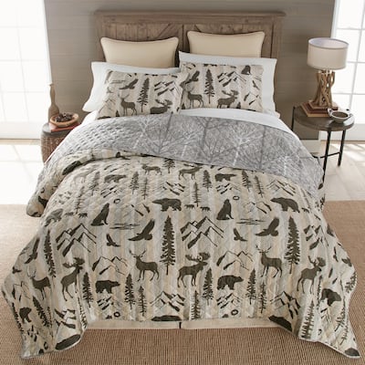 Your Lifestyle by Donna Sharp Forest Weave Polyester Quilt Collection