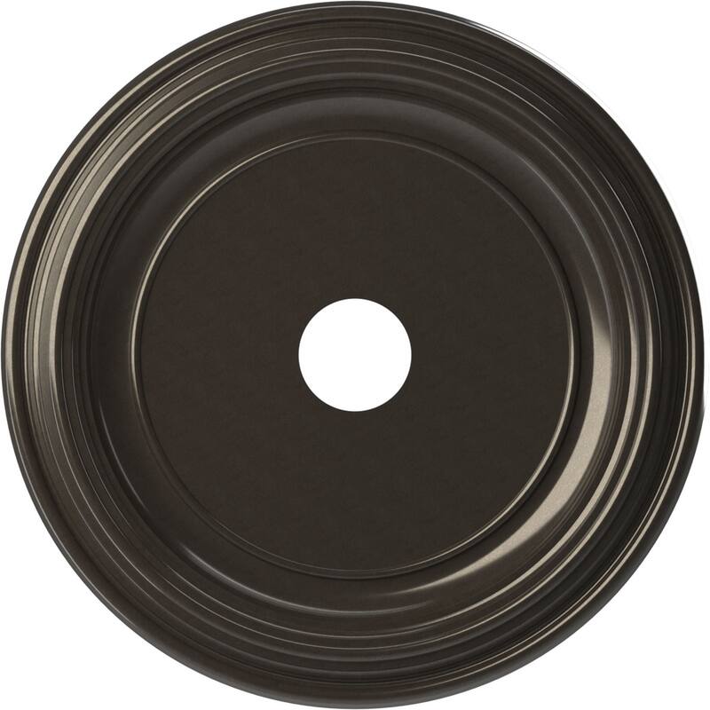 3 1/2" Inside Diameter - Traditional Thermoformed PVC Ceiling Medallion