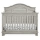preview thumbnail 12 of 14, Asher 6-in-1 Convertible Crib with Toddler Rail Silver