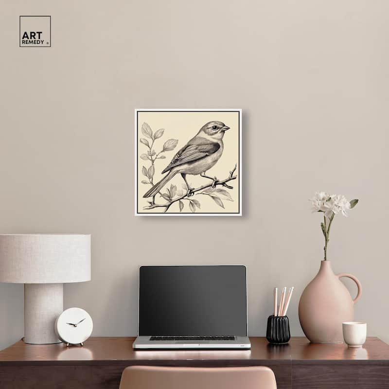 Bird's Gaze Canvas by Art Remedy