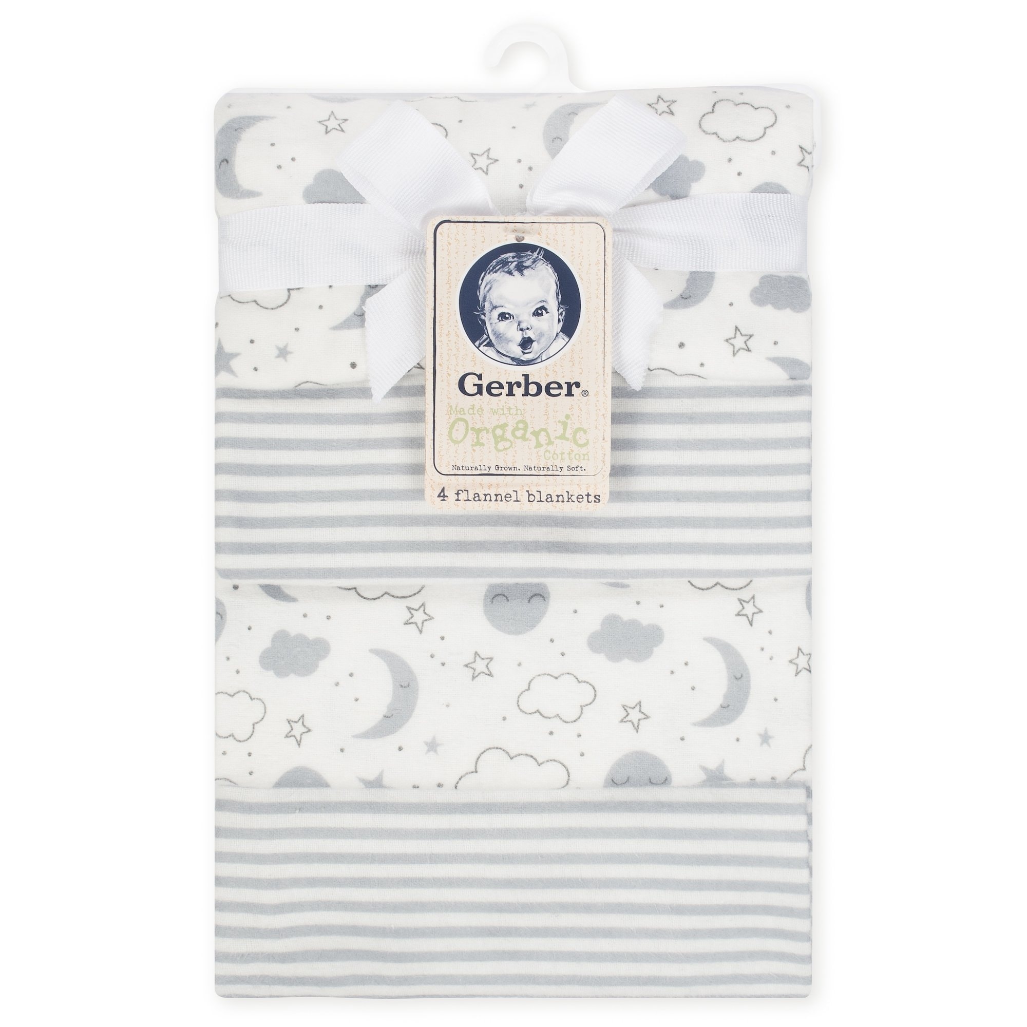 Gerber 4 flannel blankets deals