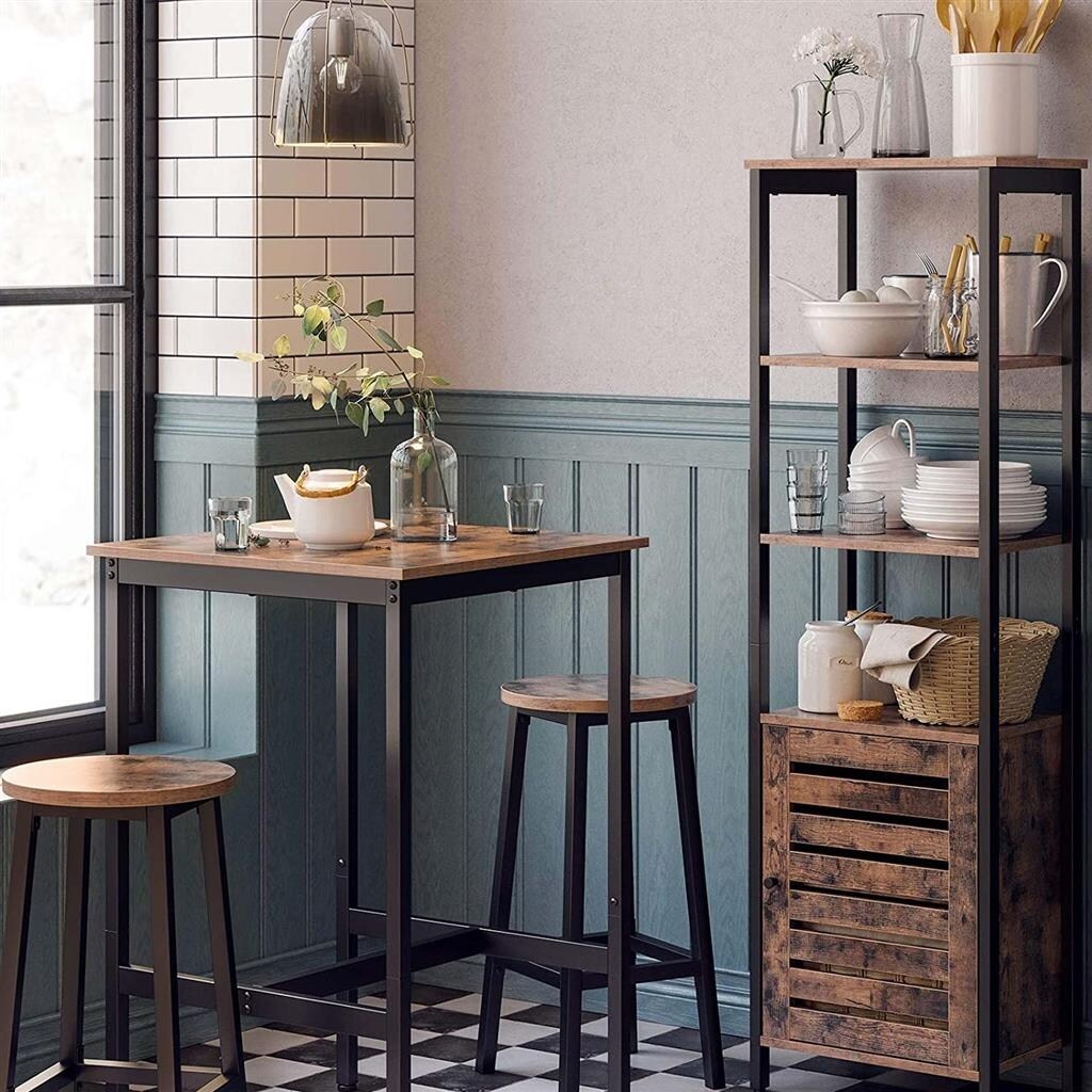 Vasagle pub dining sales bar table small
